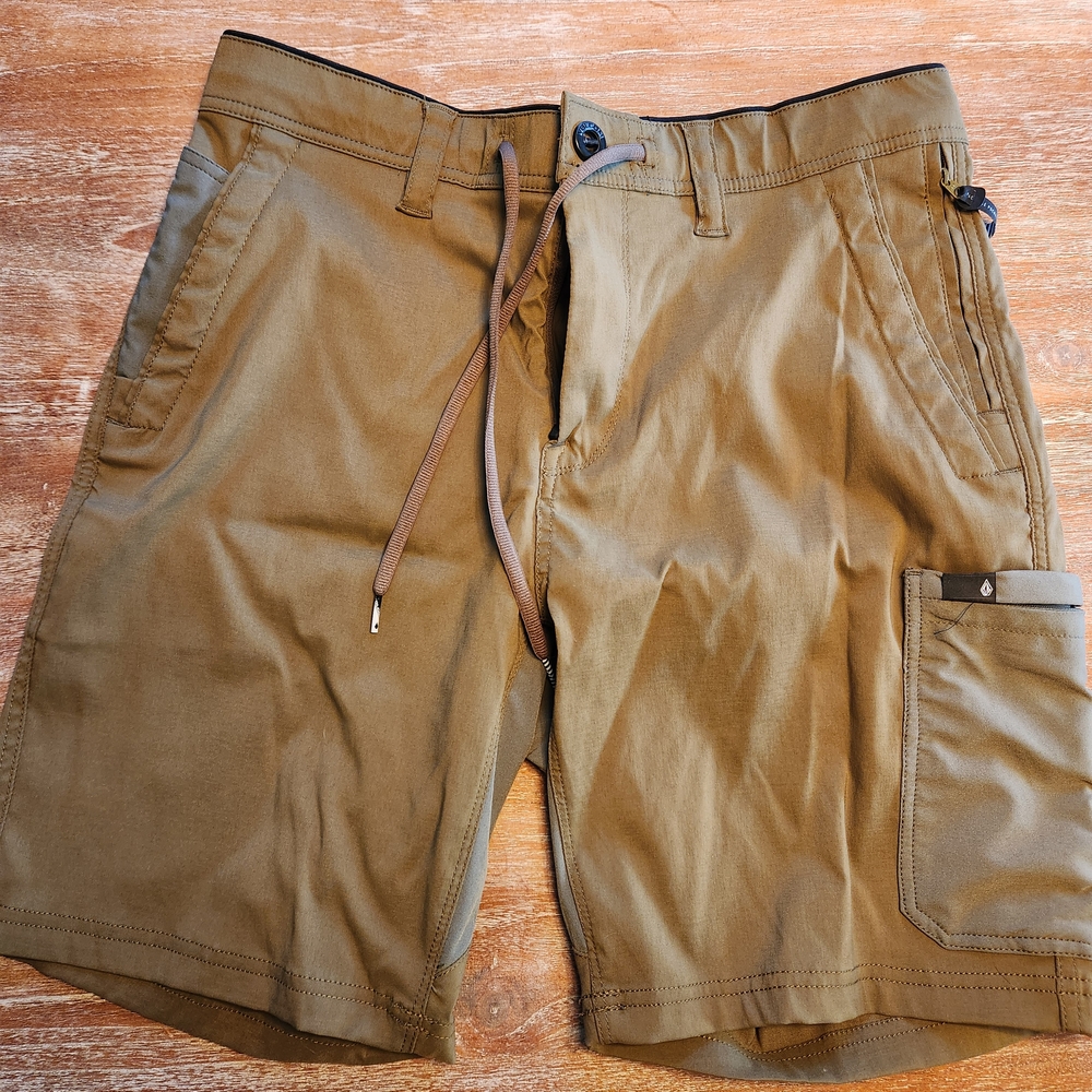 Volcom Men's Brown Cargo Shorts